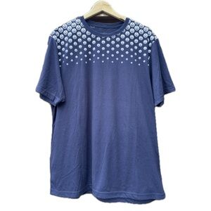 Edmonton Oilers Levelwear Men's Blue Short Sleeve Tshirt Size Large